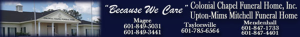 Colonial Chapel Funeral Home Magee, MS