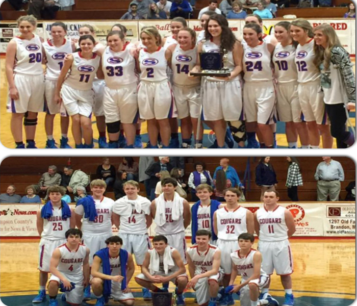 SCA Varsity Bascketball Wins District Champs!