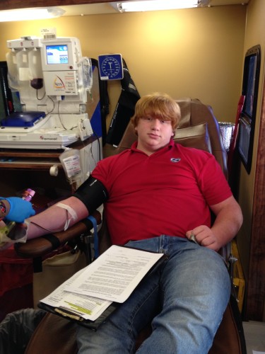 Simpson Academy Hosts Mississippi Blood Drive