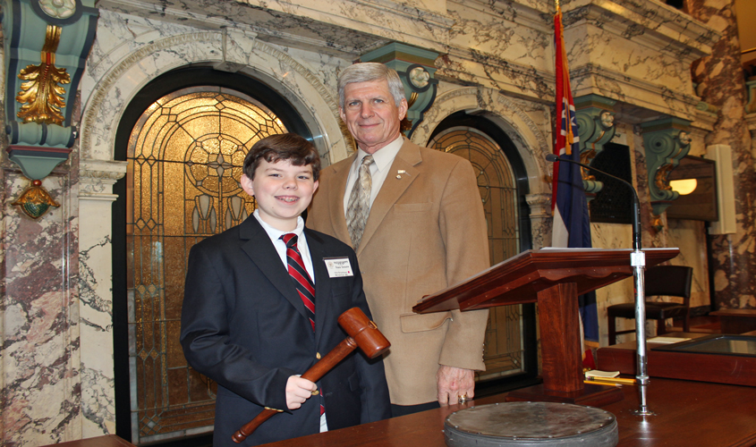Alex Assists at the State Capitol