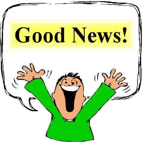 Good News!!!