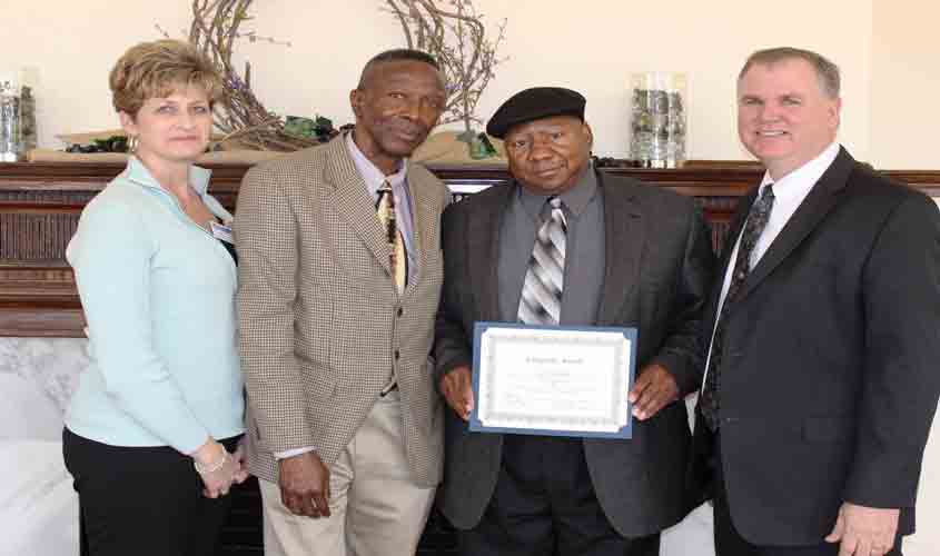 James Williams receives Longevity Award at BRC