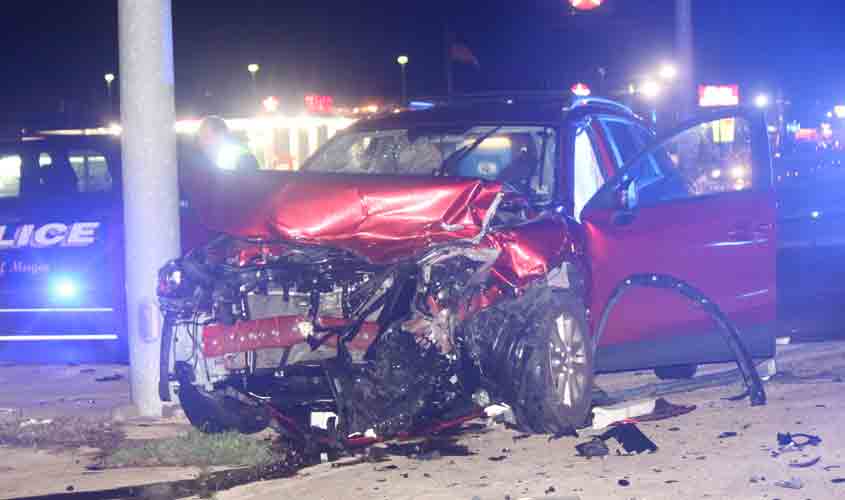 Car Collision Sends Driver to Local Hospital