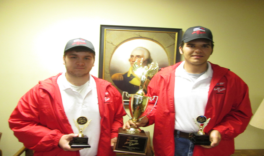 Nicholas Jordan and Jean Cook Wins 3rd Place
