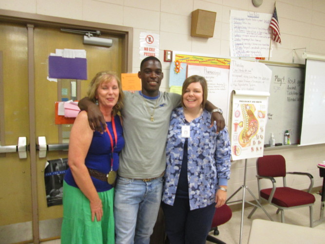 MS Dept of Health Rep speaks to Tech Center Students
