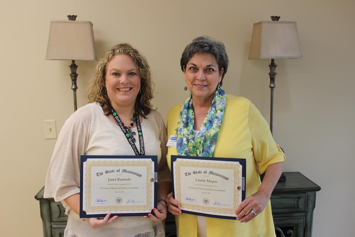 BRC Employees Receive Governor’s Service Awards