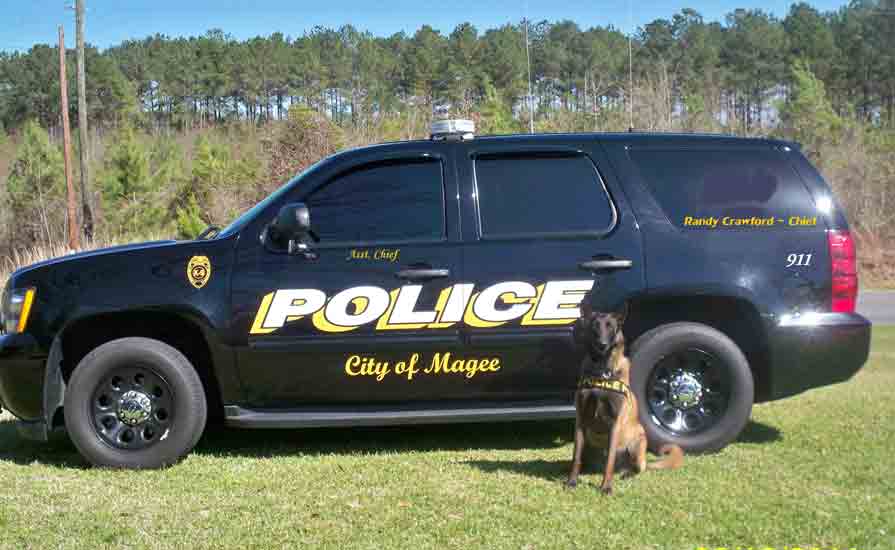 Vehicle seized by Magee PD