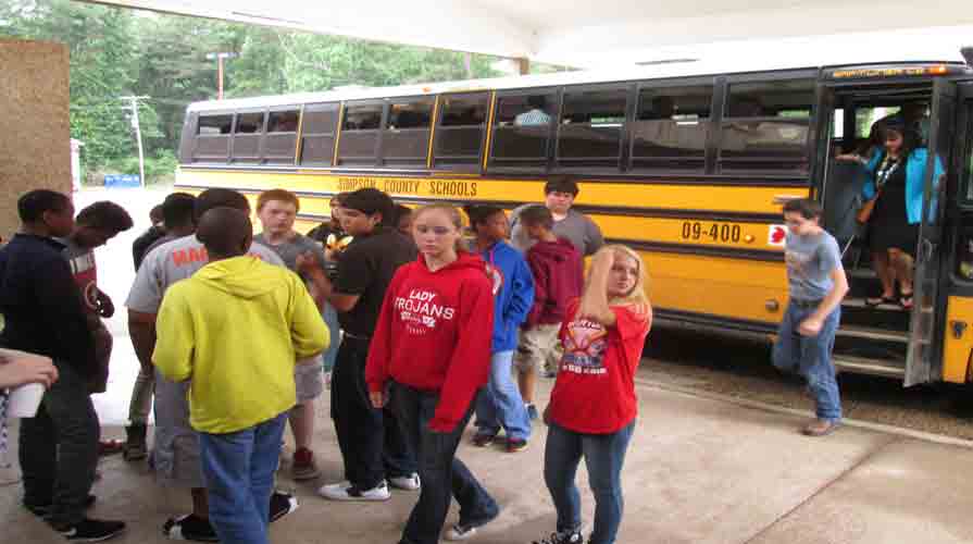 Magee Middle School Students Visit Tech Center