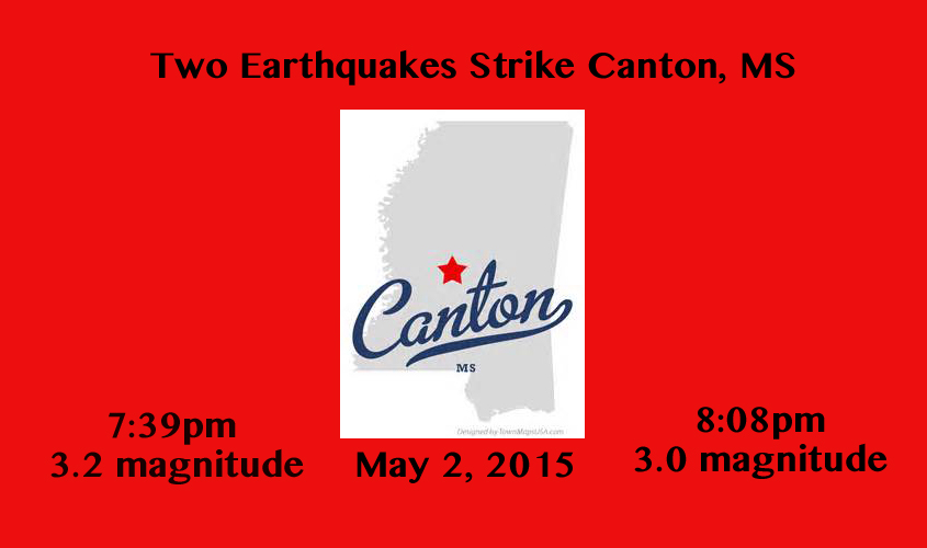 Two Earthquakes shake Canton