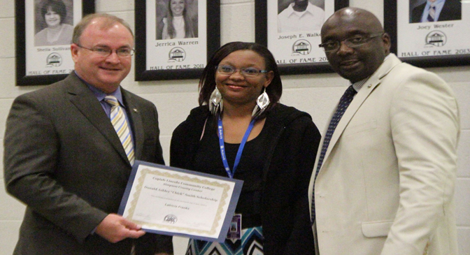 Latricia Franks Receives Scholarship
