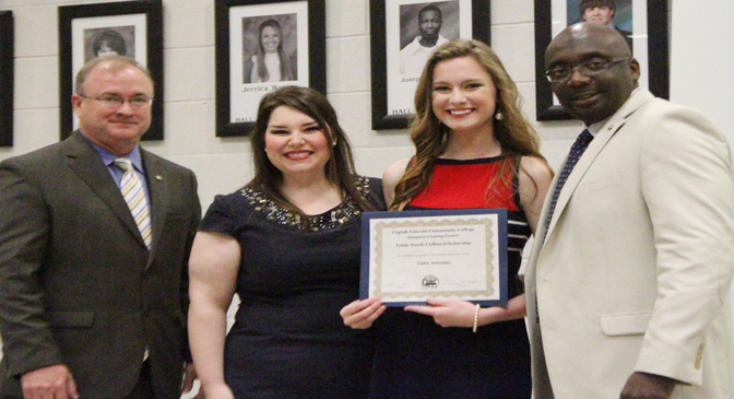 Callie Johnston Receives Scholarship