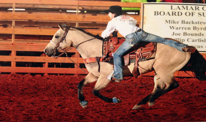 Rayelle Nations wins spot on MS National Junior High Rodeo Team