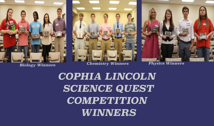 CoLin’s Science Quest Division Winners