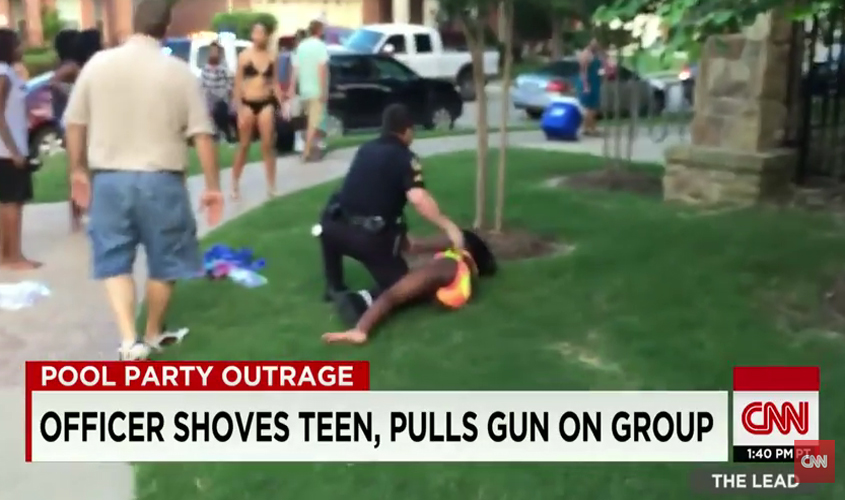 Pool Party Outrage