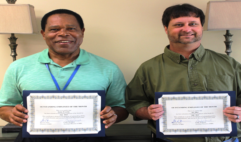 BRC Employees for the Month of July