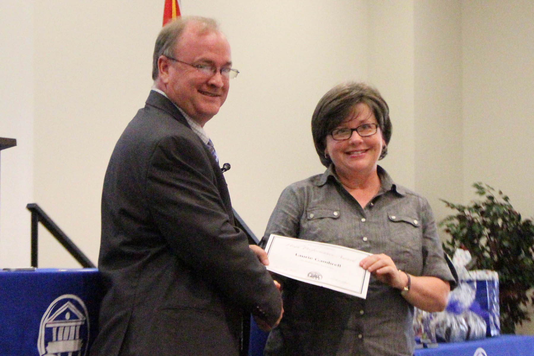 Laurie Gambrell Receives High Performance Award