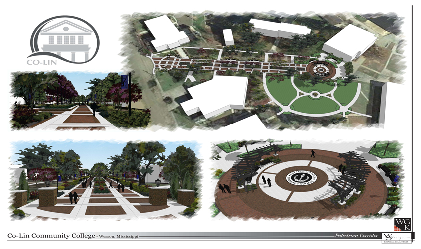 Construction on pedestrian corridor has begun