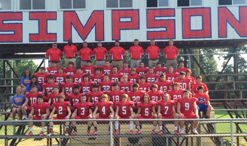 2015-2016 SCA Football Team