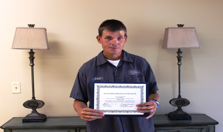 John Barnett Boswell’s Employee of the Month