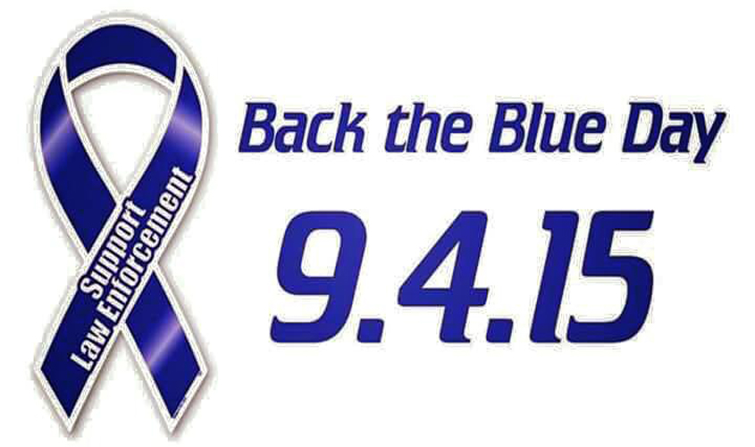Back the Blue Day