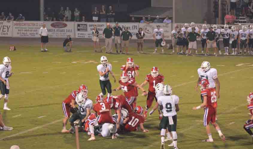 Simpson Drops First District Game