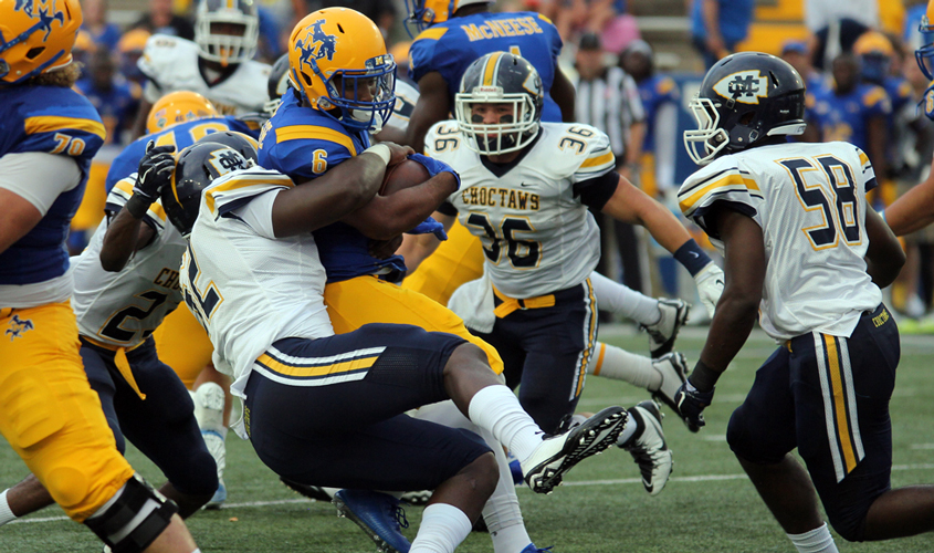Choctaws Fall at Division I FCS #17 McNeese State, 37-0