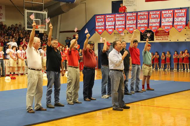 SCA Salutes Veterans During Pep Rally