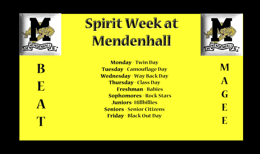 Spirit Week at Mendenhall