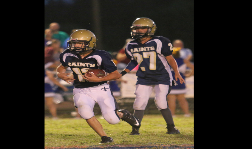The JV Saints Honor the Freshmen