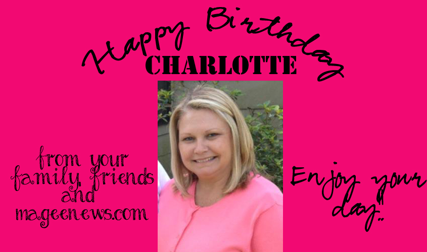 Happy “Half Century” Birthday, Charlotte Luckey