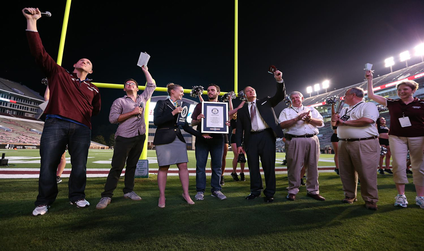More Cowbell… MSU Sets Guinness World Record