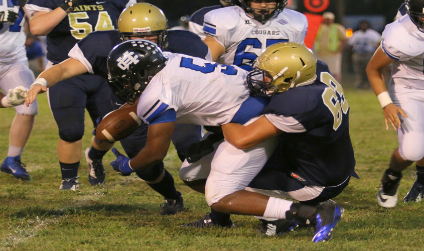 Saints Win against Much Larger Hillcrest