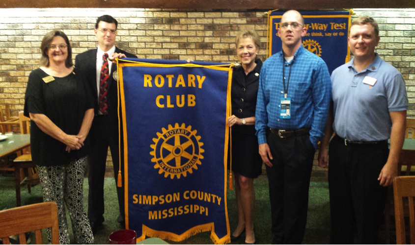 Rotary Officers Installed