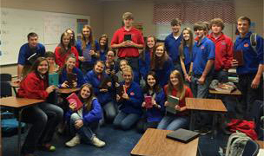 Celebrating Bring Your Bible to School Day