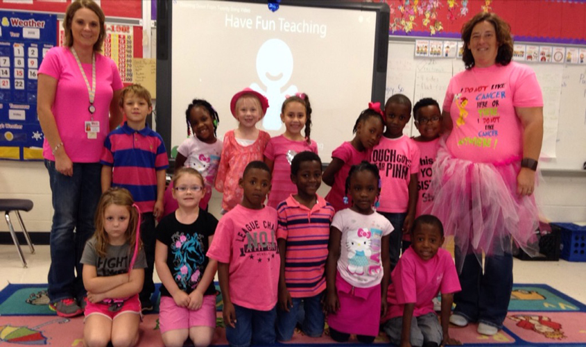Magee Elementary is Pinked Out