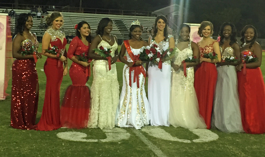 Amber Sanders MHS Homecoming Queen