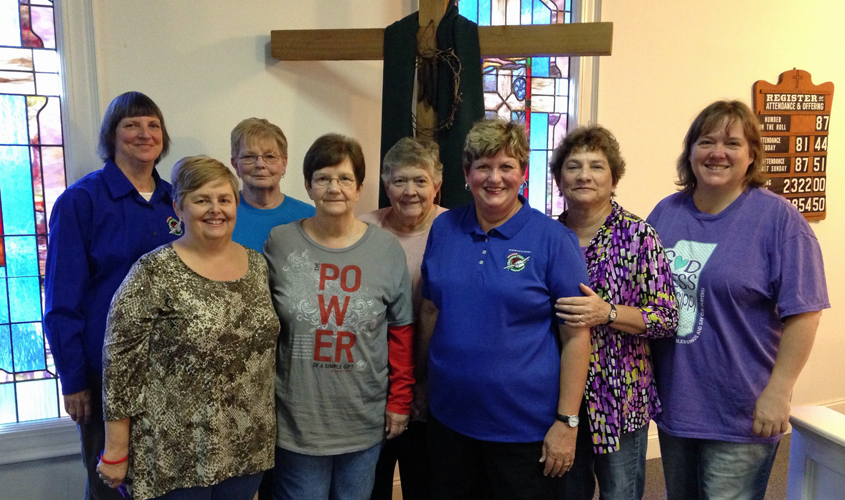 Rials Creek Hosts Operation Christmas Child Team