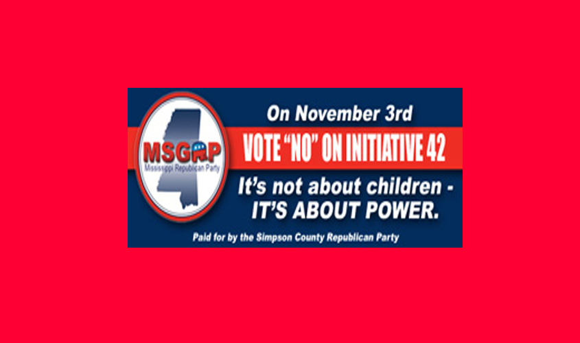 Resolution of the Mississippi Republican Party Central Committee