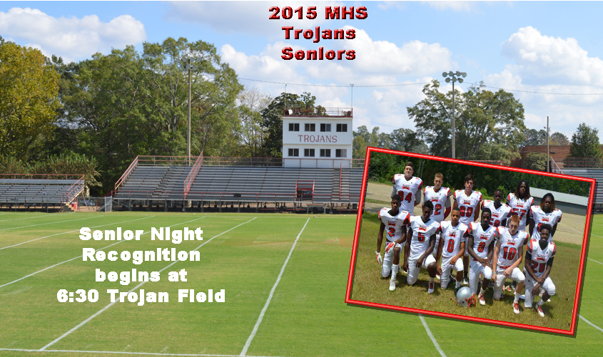 Senior Night for the Trojans