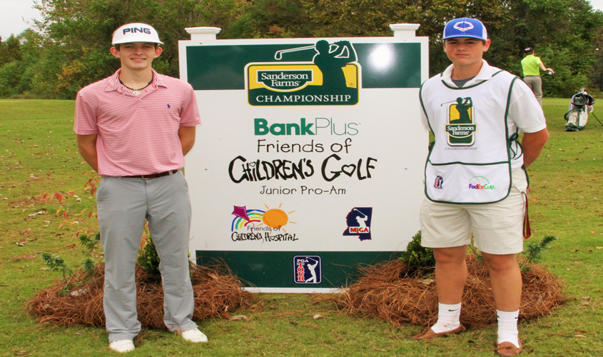 Berry and Hubbard attend Sanderson Farm Jr Pro AM