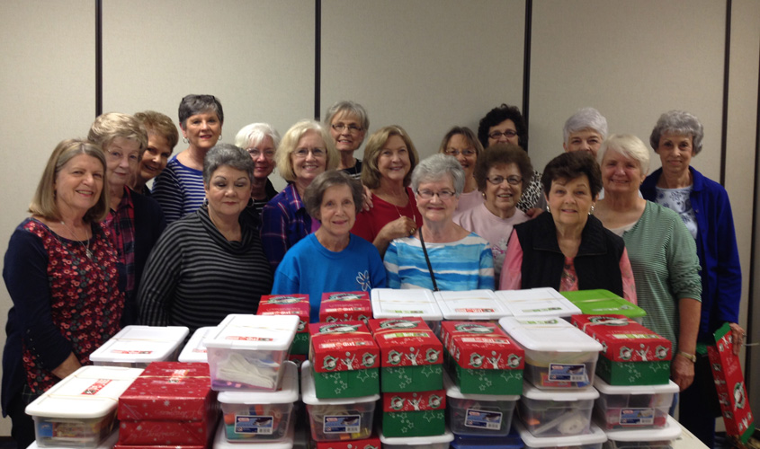 Packing Shoe Boxes!!!