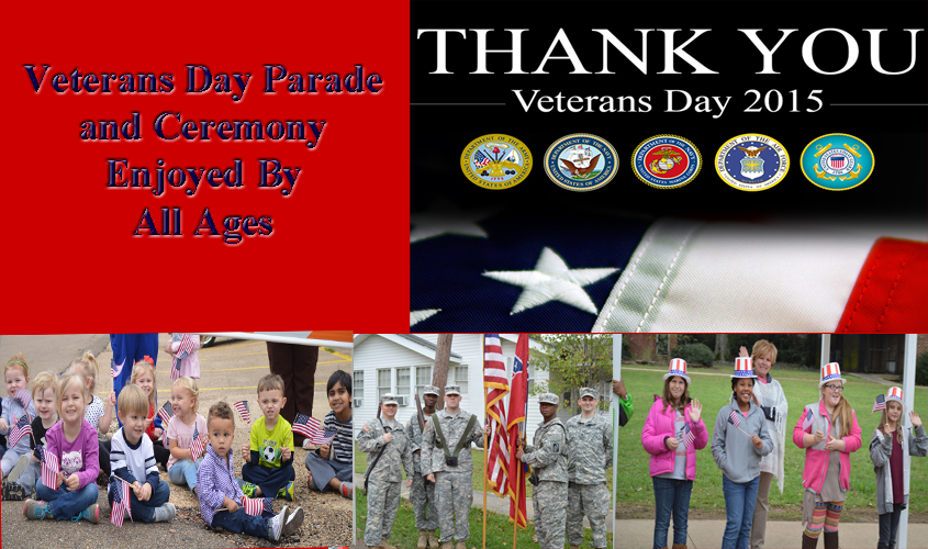 Honoring Veterans With Parade and Ceremony