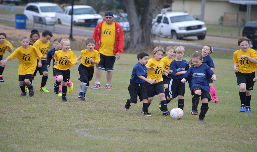 Running For The Ball