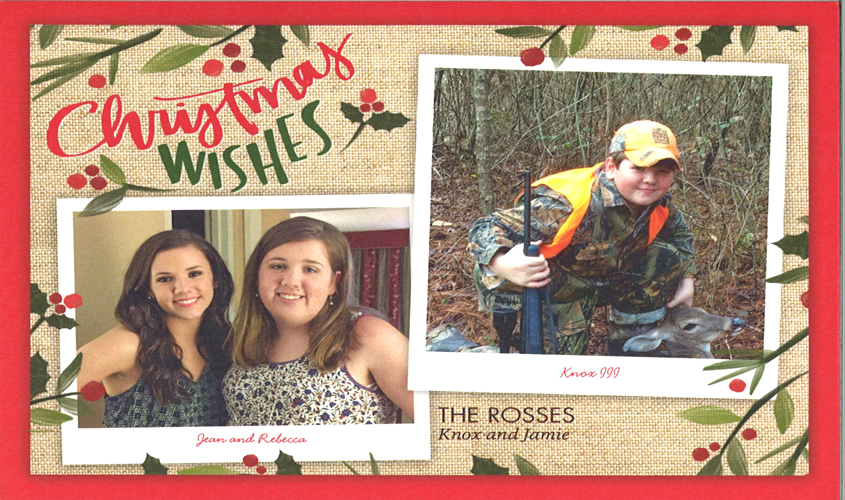 Merry Christmas form the Rosses