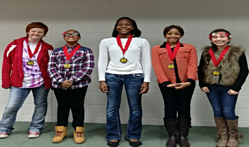 MAGEE MIDDLE SCHOOL SPELLING BEE WINNERS