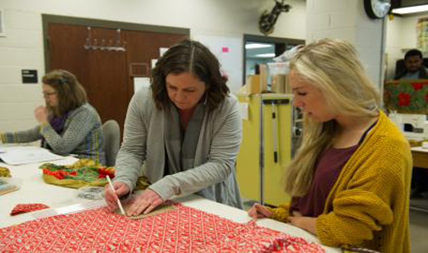 Southern Miss Theater Students Research Historic Garment Collection