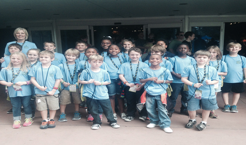 Mendenhall Elementary FLAG Students Participate in Disney’s YES Program