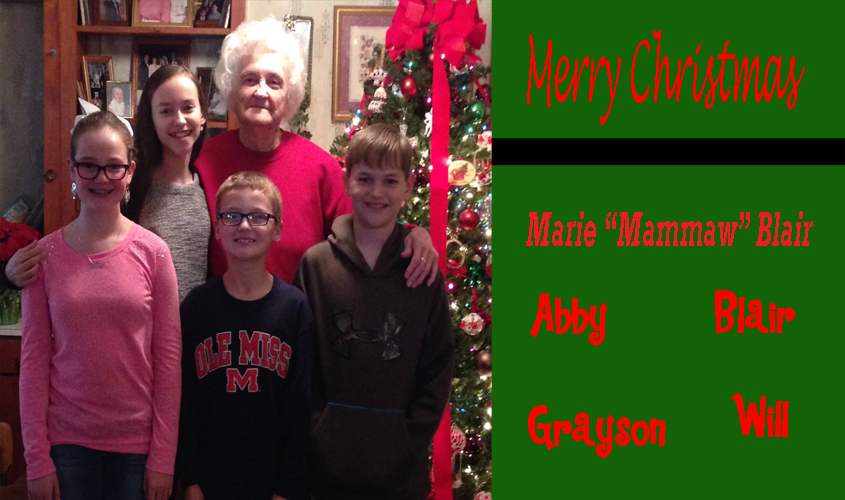 Marie “Mammaw” Blair Surrounded by Love