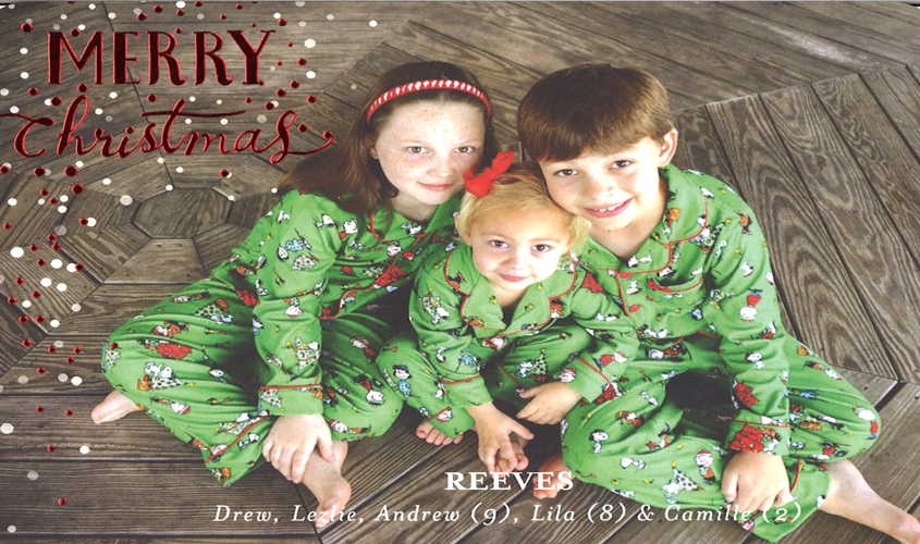 Merry Christmas From the Reeves