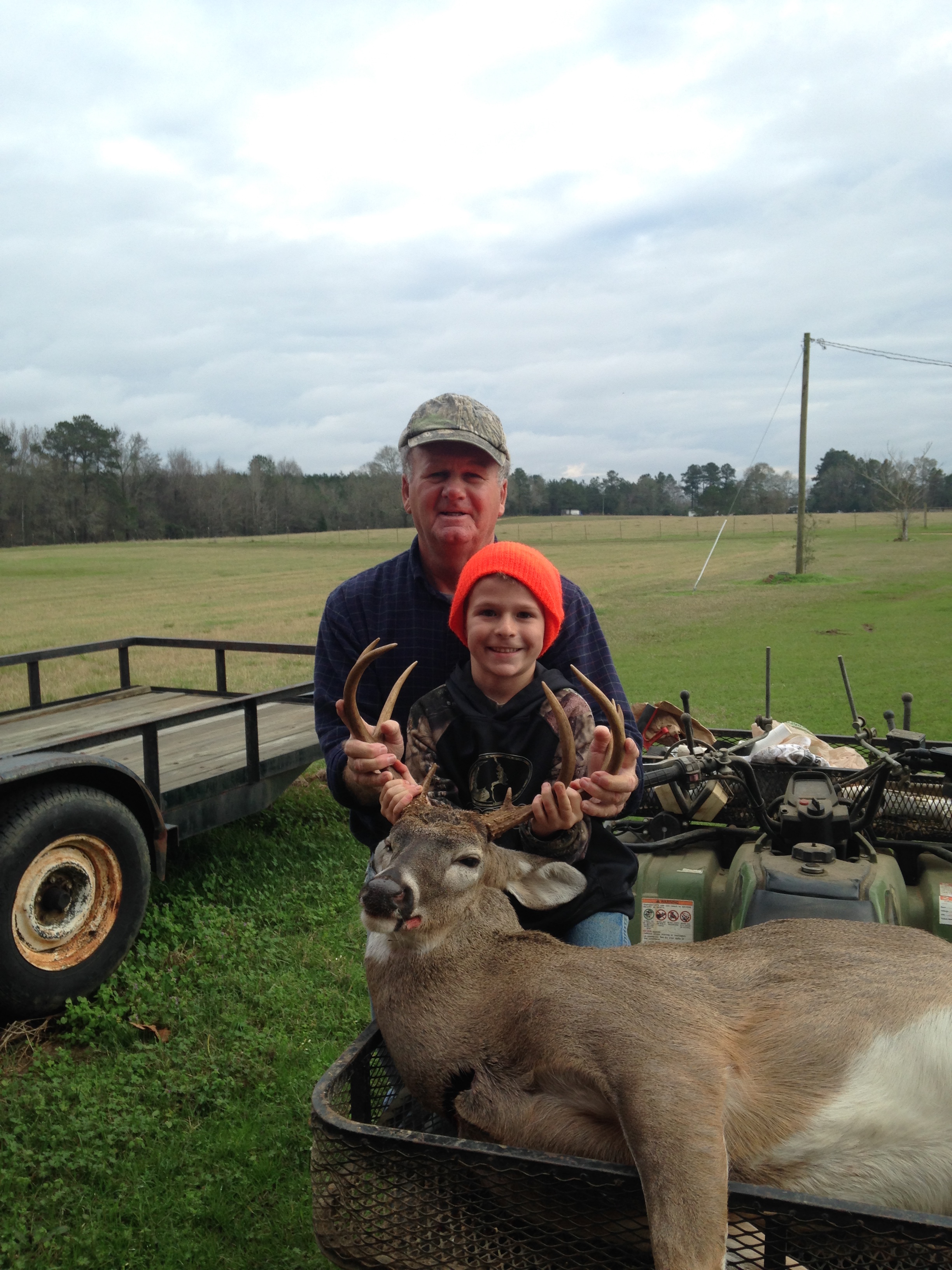 Jason May Takes On His Deer Kill